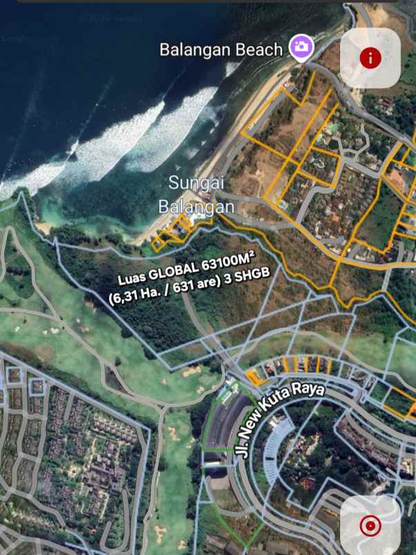 dijual tanah bali pecatu graha