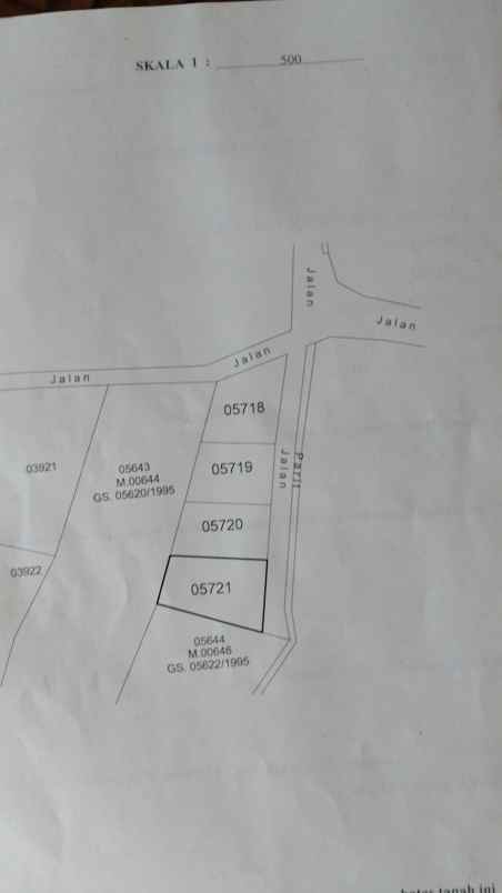 dijual tanah belakang kampus uii