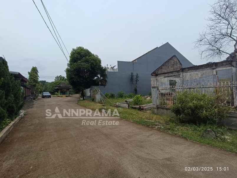 dijual tanah bukit pamulang indah