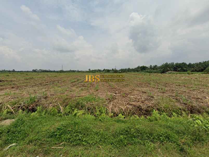 dijual tanah daerah sei mincirim jl smk