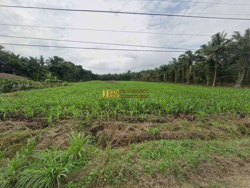 dijual tanah daerah sei mincirim jl smk