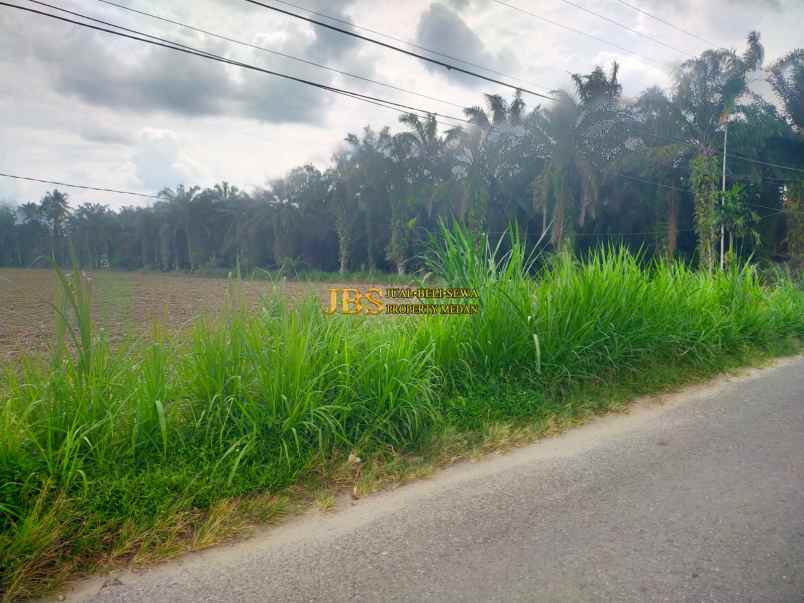 dijual tanah daerah sei mincirim jl smk
