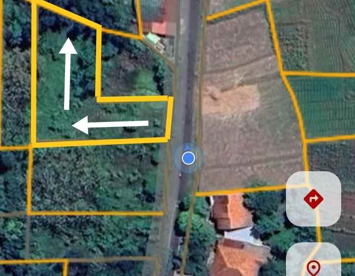 dijual tanah darat pinggir jalan raya sarwadadi