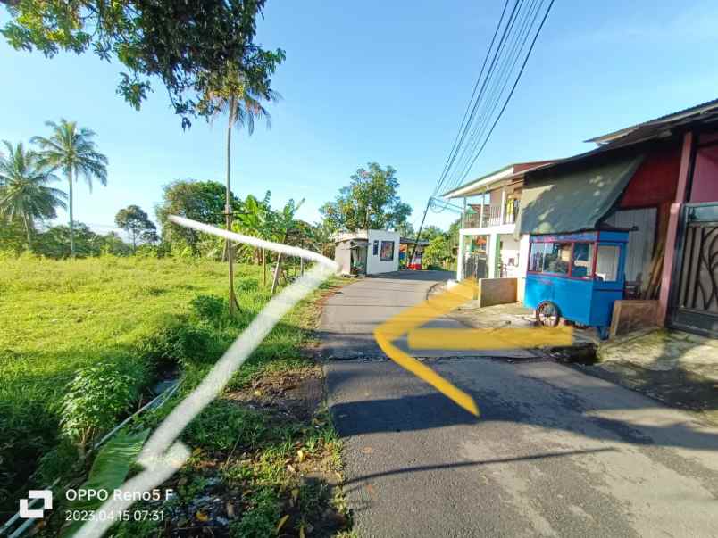 dijual tanah j lan pasirdoton cidahu