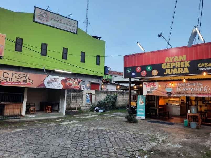 dijual tanah jalan raya mukhtar