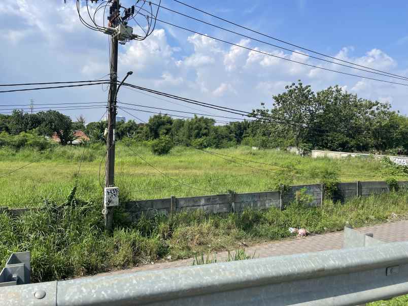 dijual tanah jalan raya rawa buntu