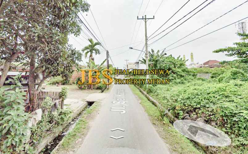 dijual tanah jalan sei kapuas dekat rs bunda thamrin