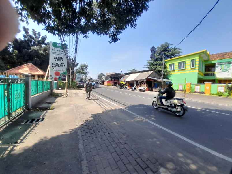 dijual tanah jl akses ui tugu ciimanggis