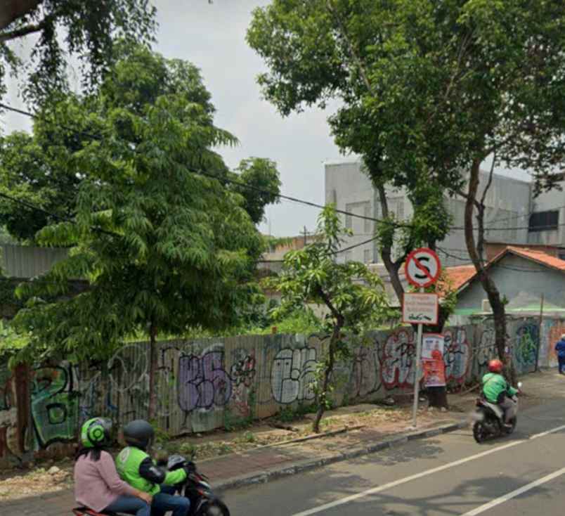 dijual tanah jl mampang prapatan