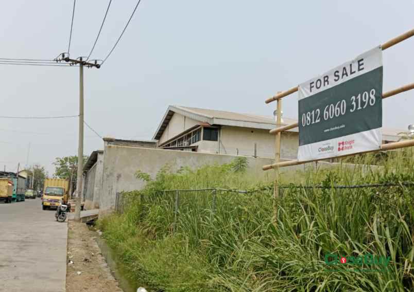 dijual tanah jl raya salembaran