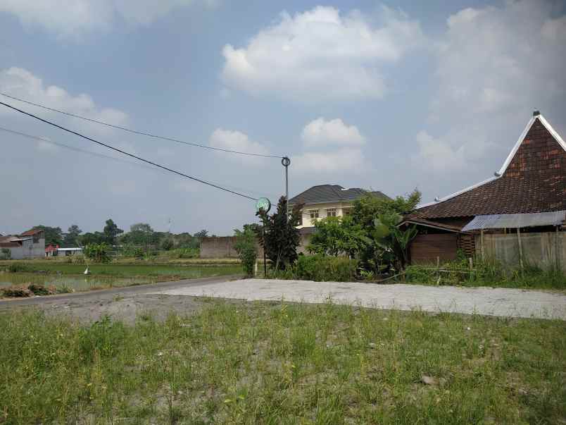 dijual tanah jl sawah joglo