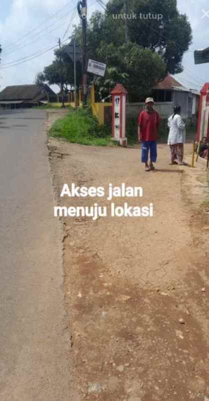 dijual tanah jln camara cilengsar