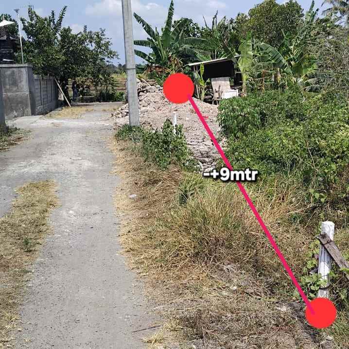 dijual tanah jln siulan