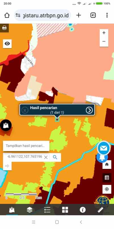 dijual tanah jln walini bojongloa