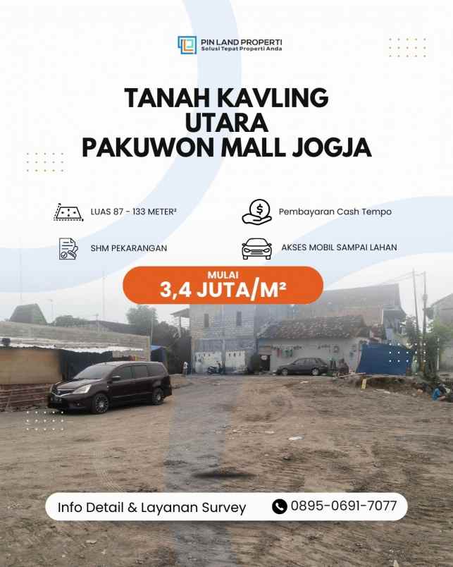 dijual tanah karangasem dekat pamella 6