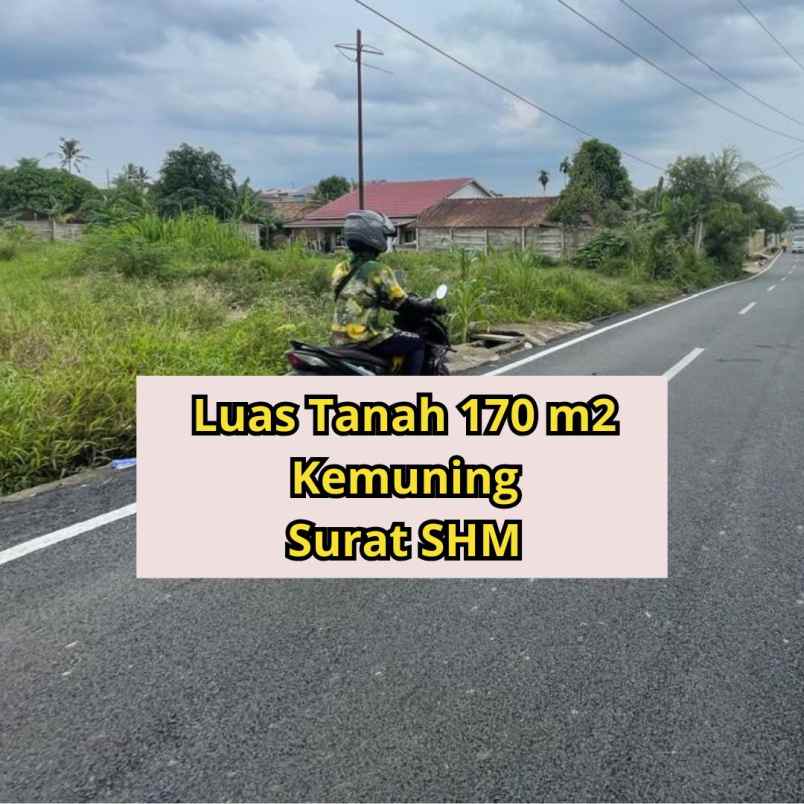 dijual tanah kemuning palembang