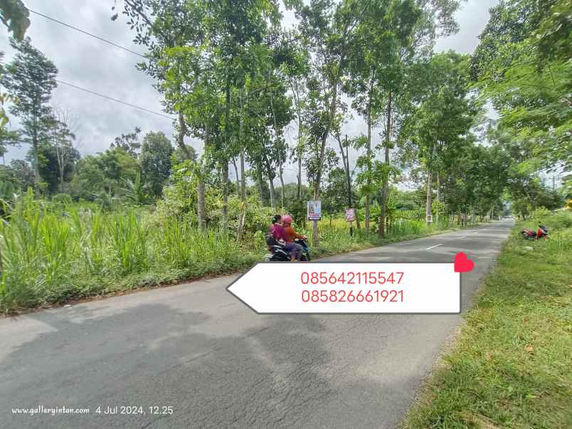 dijual tanah kenteng penggung boyolali