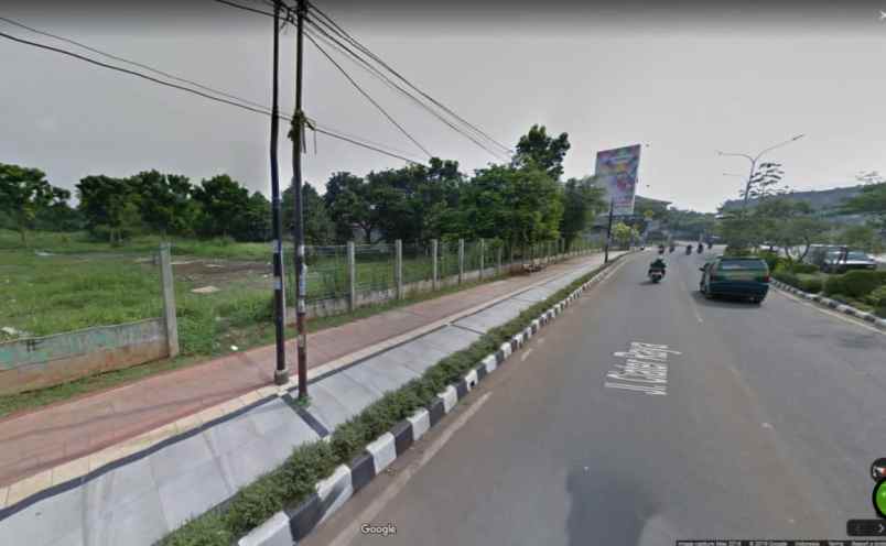 dijual tanah komersial jalan ciater raya tangsel