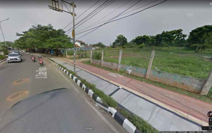 dijual tanah komersial jalan ciater raya tangsel