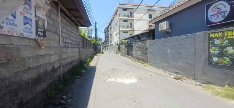 dijual tanah lokasi jalan sesetan denpasar selatan