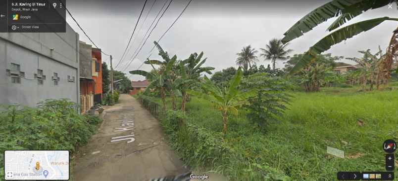 dijual tanah murah diarea perumahan beji depok