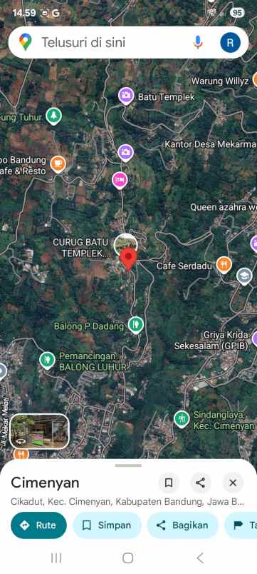 dijual tanah pasir impun