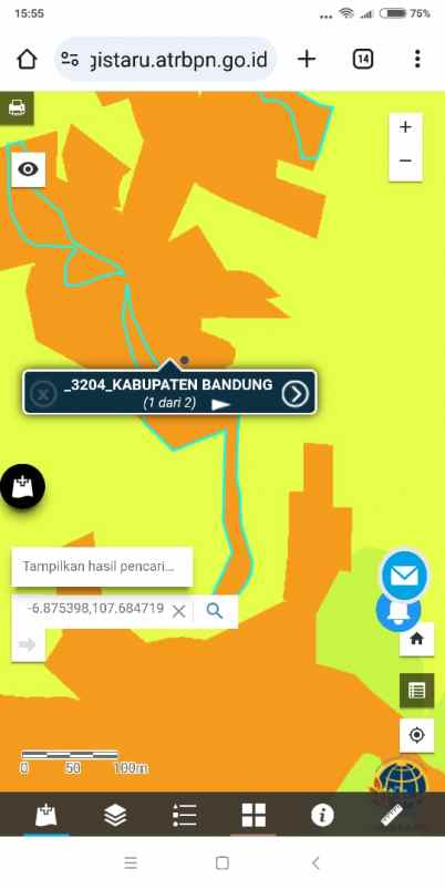 dijual tanah pasir impun