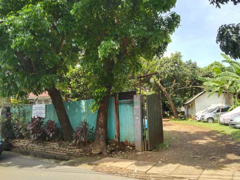 dijual tanah pinggir jln di jagakarsa jaksel