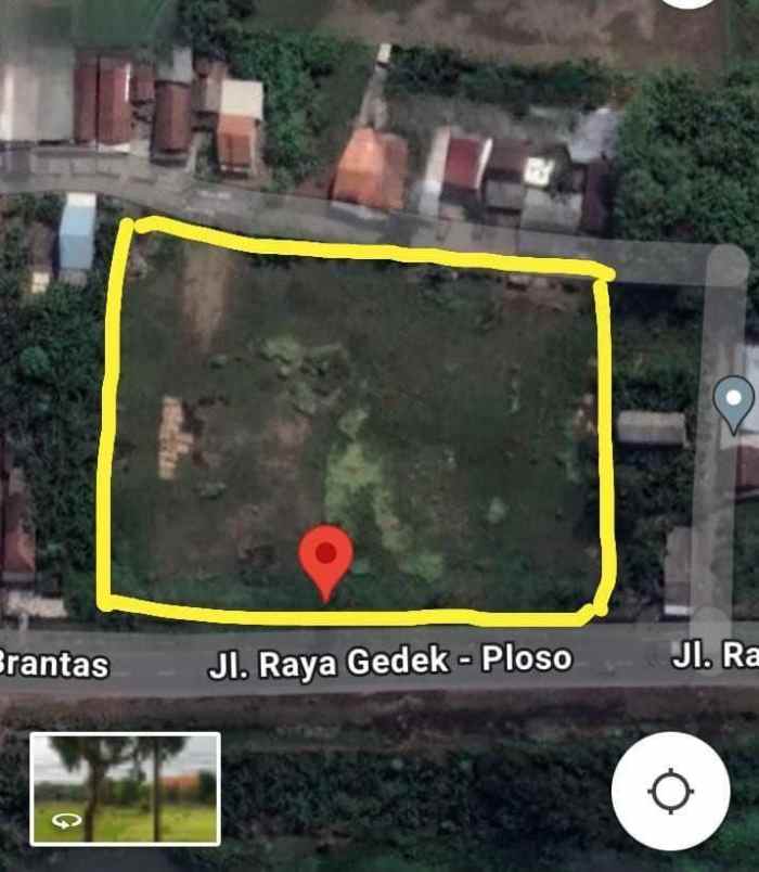 dijual tanah raya ploso