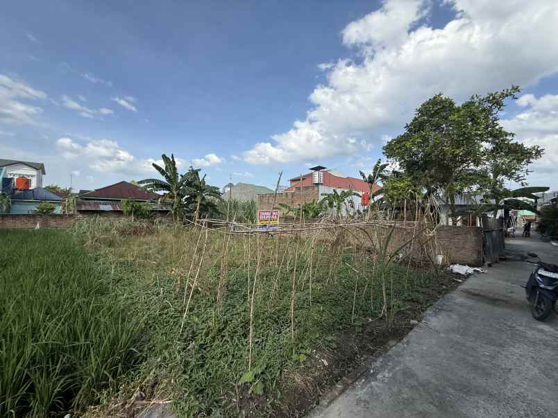 dijual tanah shm strategis dekat tol lubuk pakam