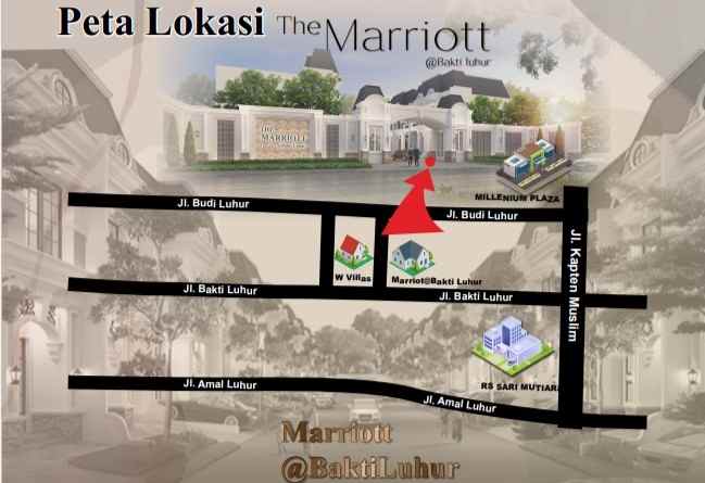 dijual villa jalan bakti luhur kapten