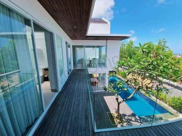 dijual villa luxury view laut lokasi ungasan jimbaran