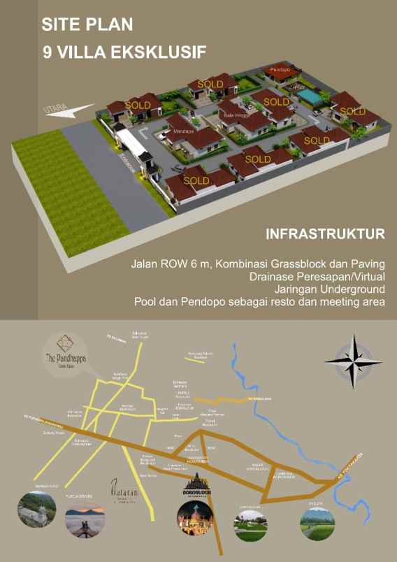 dijual villa murah dekat tempat wisata di magelang