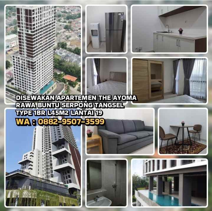 disewakan apartemen apartemen the ayoma rawa