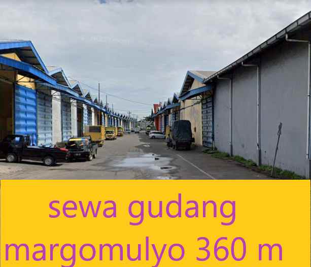 disewakan ruko gudang kantor margomulyo jaya