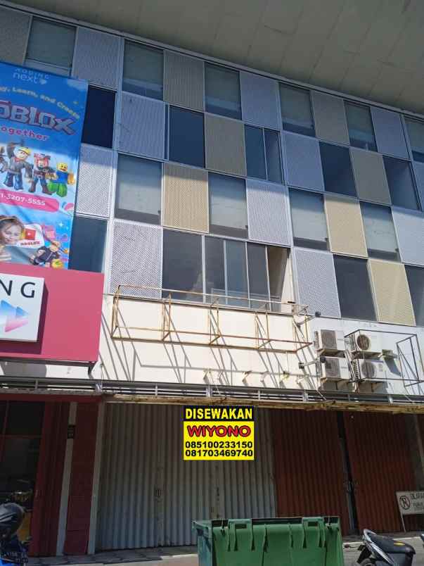 disewakan ruko gwalk citraland surabaya