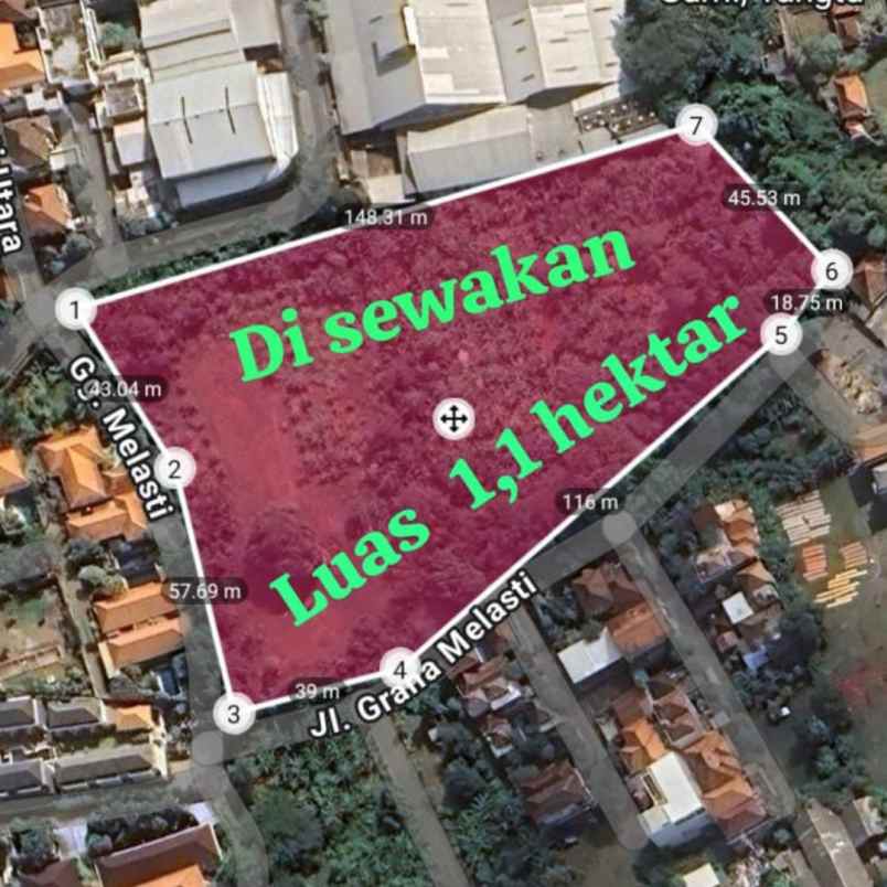 disewakan tanah bypass bagus mantra