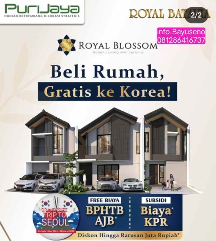 investasi royal batavia puri jaya free biaya surat