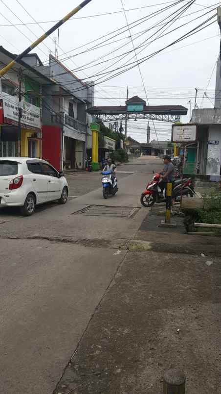 jual cepat rumah akses jalan masuk mobil di bojonggede