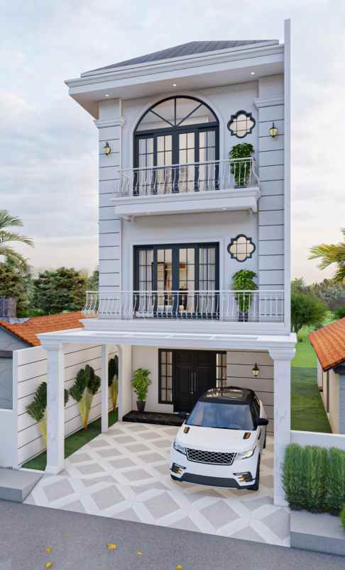 jual rumah indent 3 lantai di cinere depok