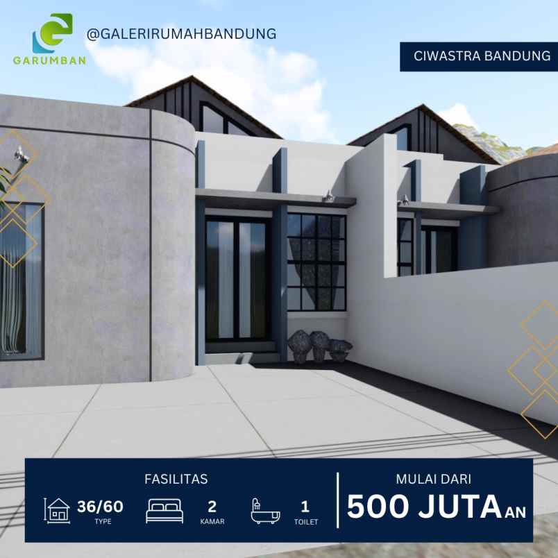 jual rumah strategis ciwastra