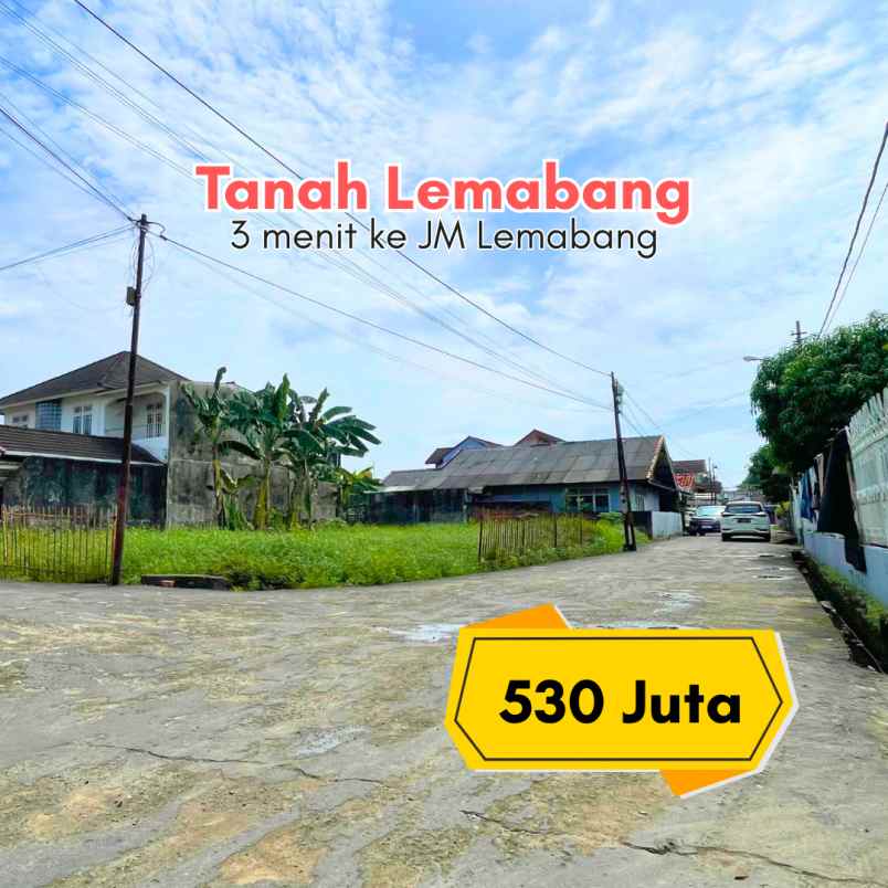 jual tanah lemabang kota palembang dekat pasar