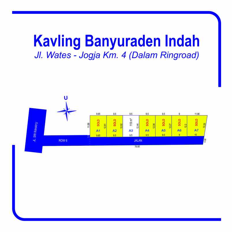 kavling dekat malioboro nego