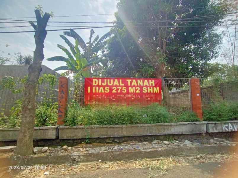 kavling siap bangun komplek bulog jatiwarna bekasi