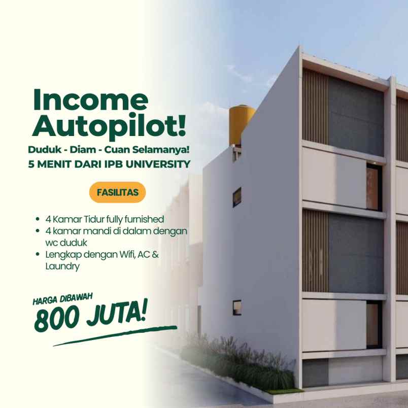 kost auto pilot dekat ipb bikin auto sultan