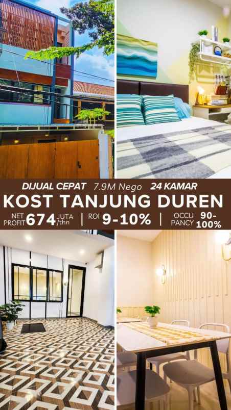 kost eksklusif tanjung duren jakarta