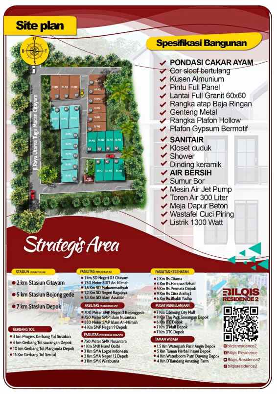 masi promo rumah 2 lantai harga 1 lantai