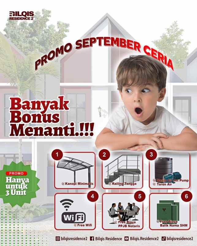 masi promo rumah 2 lantai harga 1 lantai