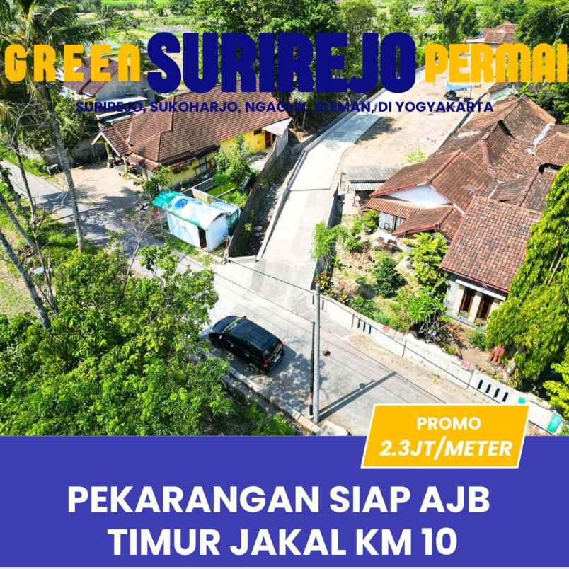 pekarangan siap ajb di timur jakal km 10