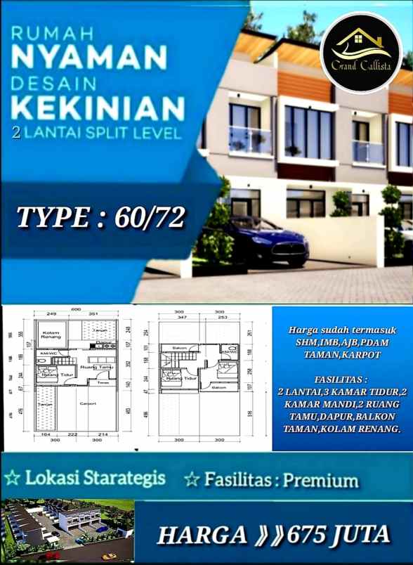 promo grand calista view pegunungan mantul